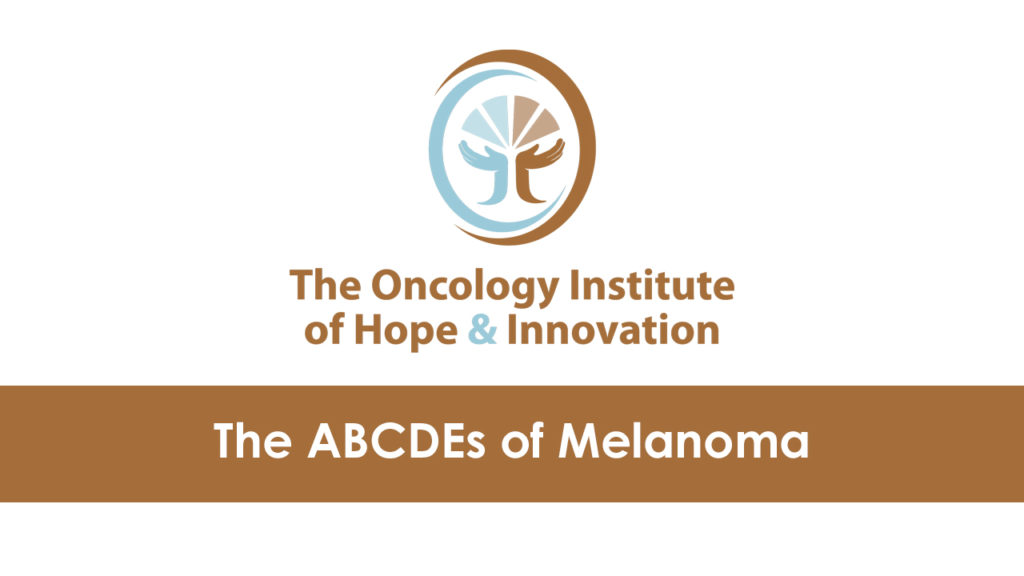 ABCDEs of the Melanoma